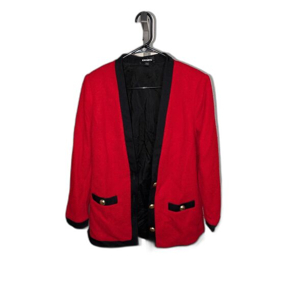 Express Jackets & Blazers - Express Women's Red Blazer Jacket - Size Small